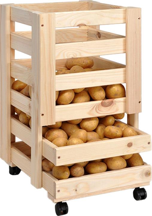Immagine prodotto Natura Punto Cassetta di frutta e patate (30 x 37 x 52,5 cm)