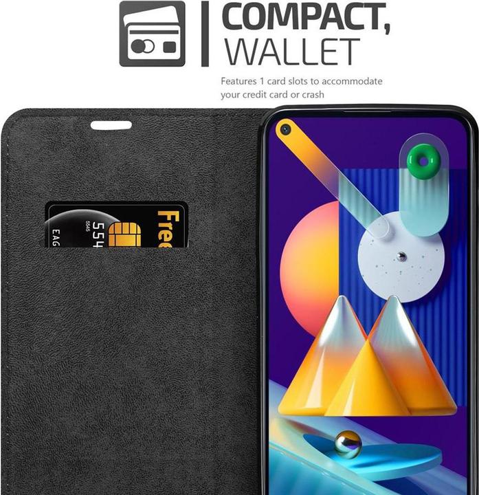 Actual product image Cadorabo Book Invisible Magnet Cover (Samsung Galaxy A11, Samsung Galaxy M11)