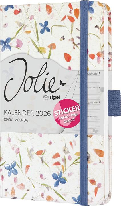 Immagine prodotto Sigel Agenda tascabile JOLIE motivo (Tedesco, Francese, Olandese, Inglese)
