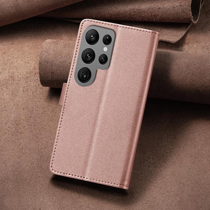 Actual product image Binfen Color Galaxy S25 Ultra - BINFEN Leder Etui Hülle mit RFID Blocker (Samsung Galaxy S25 Ultra)