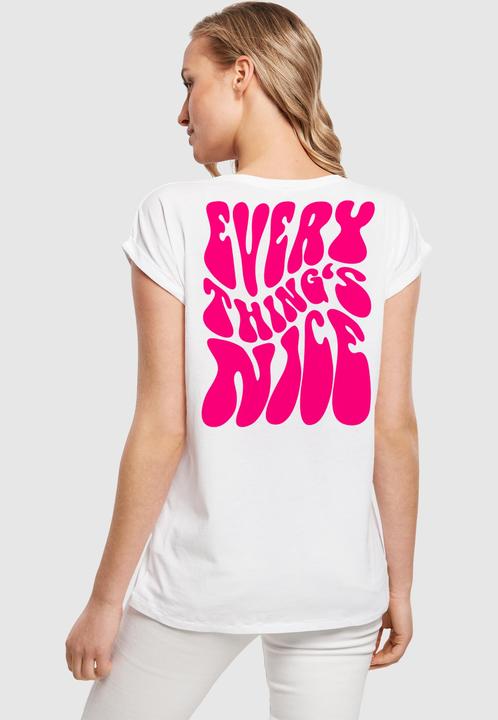 Produktbild Mister Tee MisterTee Everything Is Nice Ladies Extended Shoulder Tee - 195243 (XS)