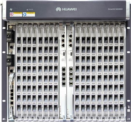 Actual product image Huawei MA5800-X17 | OLT | 2x MPLA, 2x PILA
