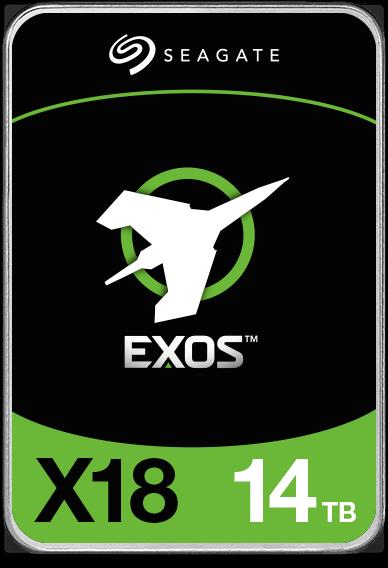 Actual product image Seagate Exos X18 SAS (14 TB, 3.5", CMR)