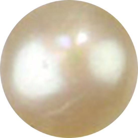 Immagine prodotto Star Piercing Palla bianco perla (Organico, senza ottone)