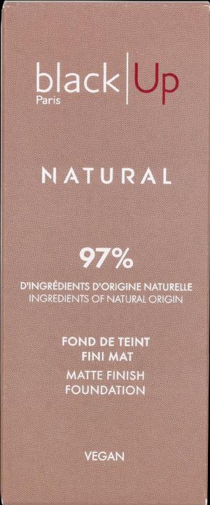 Actual product image Black Up Mat Finish Foundation (N03)