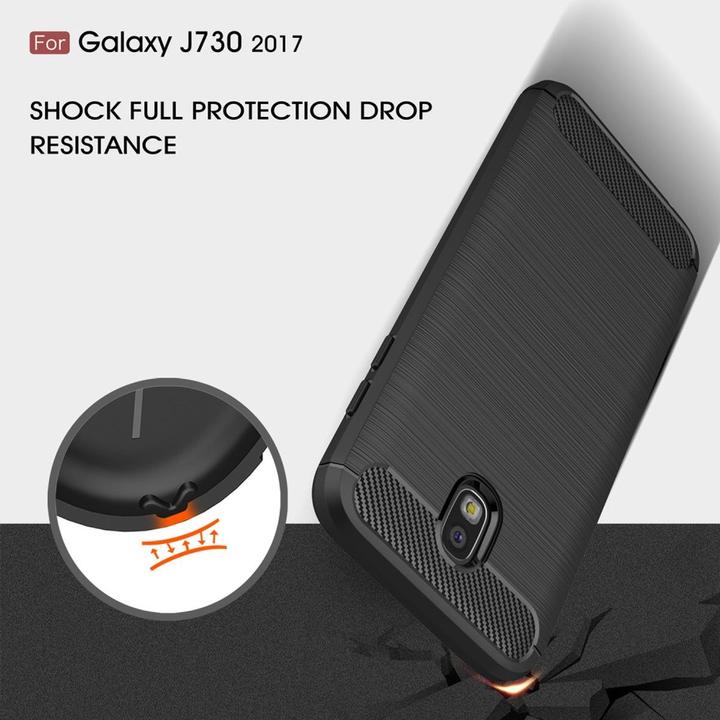 Produktbild König Design Handyhülle für Samsung Galaxy J7 (2017) Schutzcase Backcover Bumper Etuis Blau (Samsung Galaxy A7 (2017))