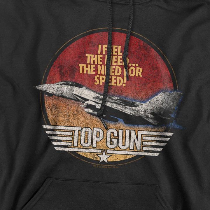 Immagine prodotto Top Gun Fighter Felpa con Cappuccio Uomo (XL)