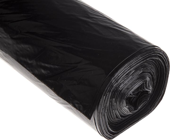 Actual product image Rs Pro 50 pcs garbage bags, plastic, black, 80 90L (50 x, 90 l)