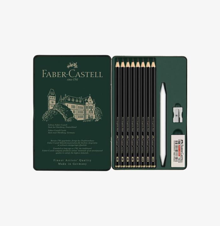 Produktbild Faber-Castell Graphitstift Graphit Set (2 mm, B, HB, 11 x)