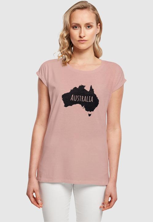 Produktbild Merchcode Ladies Australia Extended Shoulder Tee - 113109 (L)