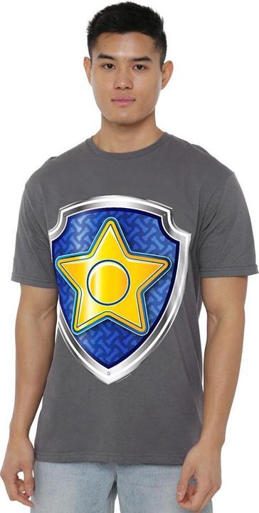 Immagine prodotto Paw Patrol Maglietta Chase Distintivo Uomo (XL)
