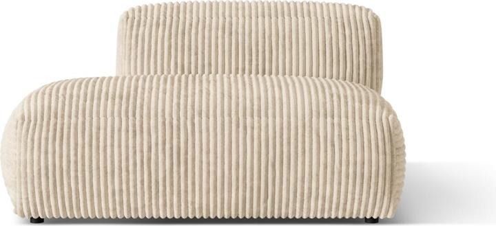 Actual product image Micadoni Modular Left Open Corner Sofa, "Martina", 1 Seat, 133x106x75 Made in Europe (Corner sofa)