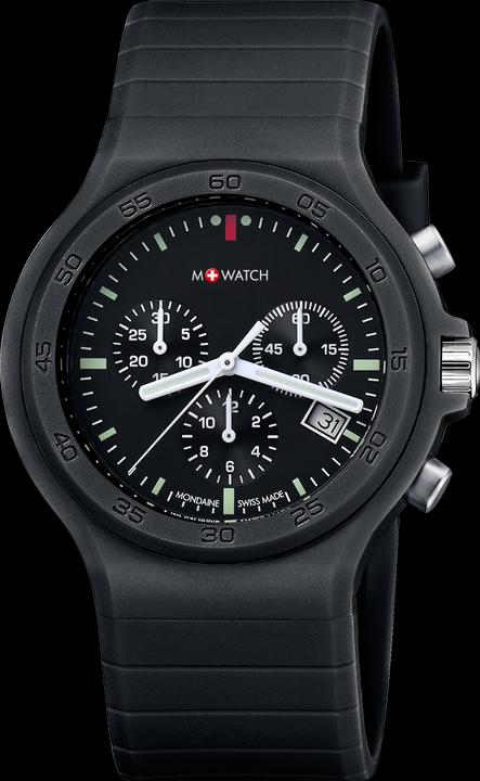 Produktbild M Watch Mondaine Maxi (Chronograph, Swiss Made, 42 mm)