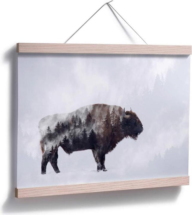 Produktbild Trenddeko Der Bison (80 x 60 cm)