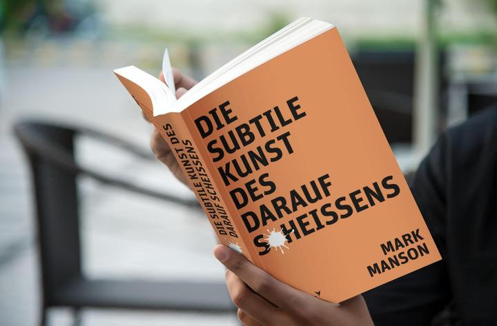 Produktbild Die subtile Kunst des darauf Scheissens (Deutsch, Mark Manson, 2017)
