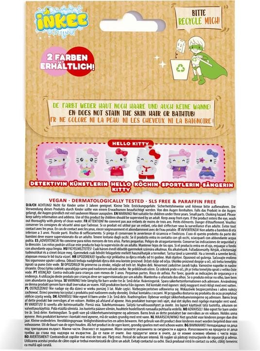 Nährwerte und Zutaten Craze Inkee Überraschung Hello Kitty (Badekugeln)