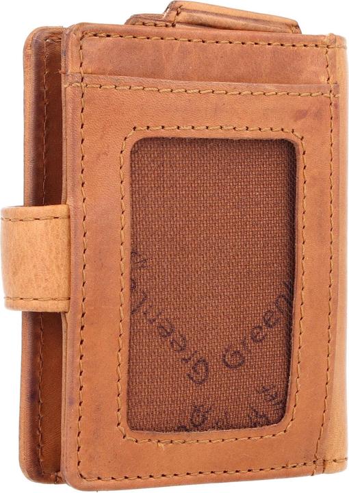 Immagine prodotto Greenland Nature Porta carte di credito Nature in pelle 8 cm