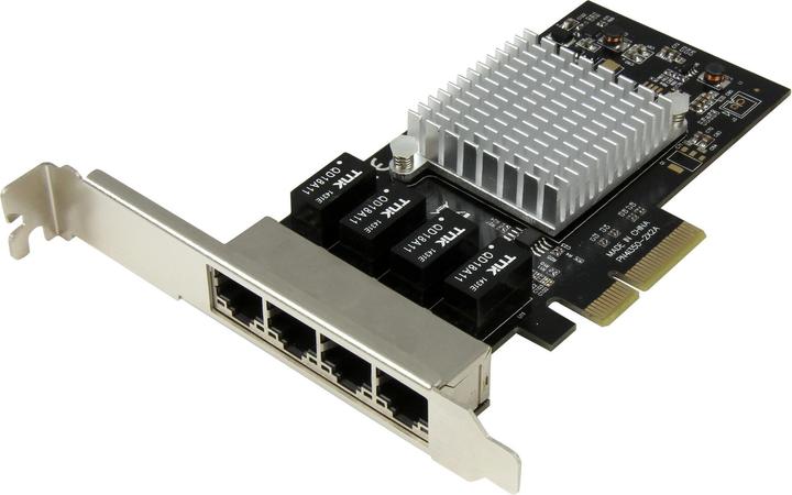 Produktbild StarTech 4-Port Gigabit NIC - PCIe (PCI-E x4)