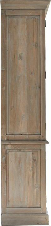 Loberon Schrank Throckmorton grau/braun