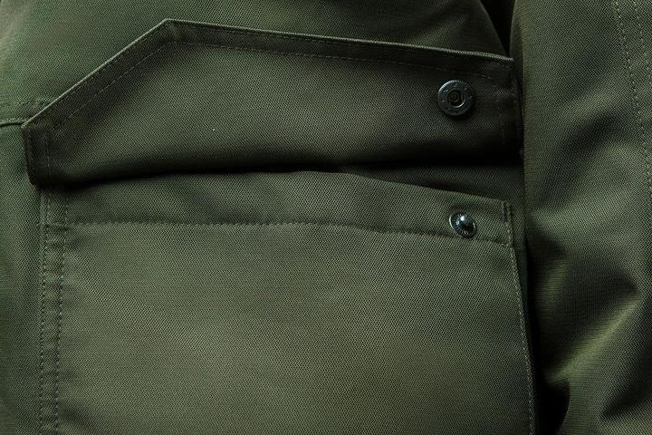 Actual product image Topex Winter work jacket Camo 100 % polyester, with TPU membrane, water-repellent M (M)