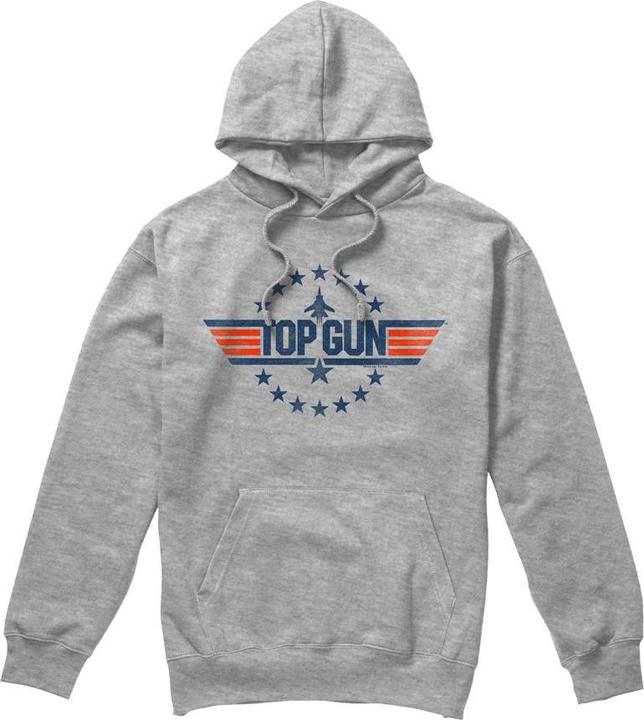 Immagine prodotto Top Gun Felpa con Cappuccio Logo Stella Uomo (L)