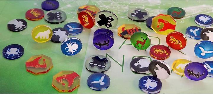 Actual product image Poland Games Tokens and Brands: Ark Nova Token Set (German)