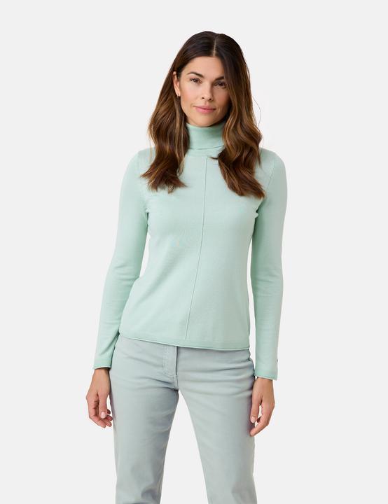 Produktbild Gerry Weber Rollkragenpullover mit Armschlitzen Pullover Langarm Rundhals - 63672 (36)