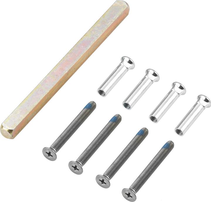 FSB Befestigungsset ASL® G/G (Rosette) 59-78 mm M5 x 65 Vierkant 8 x 135 mm (Türgriff)