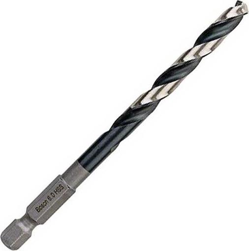 Produktbild Bosch Professional Zubehör HSS Spiralbohrer mit Sechskantschaft 6,0 mm (6.0 mm)