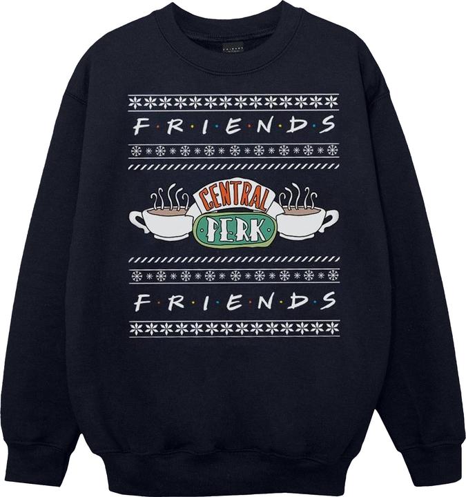 Friends Fair Isle Central Perk Sweatshirt Mädchen