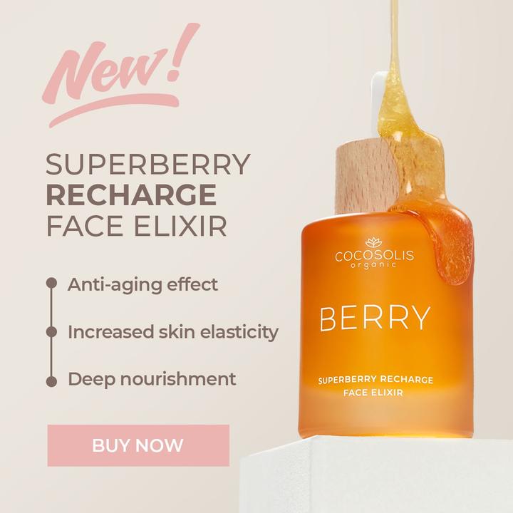 Actual product image Cocosolis BERRY Superberry Recharge Face Elixir (50 ml)