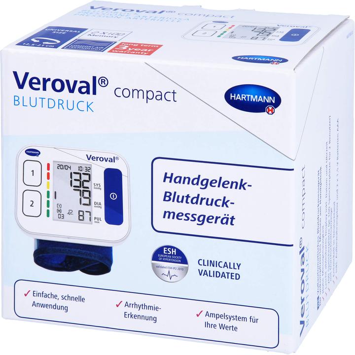 Actual product image Veroval compact (Blood pressure monitor wrist)