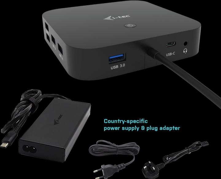 Image du produit i-tec Dual Display (USB-C, 10 Ports)