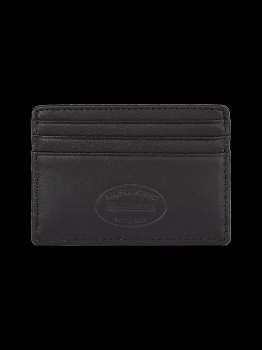 Immagine prodotto Tommy Hilfiger Portacarte da uomo Eton in pelle CC, nero, taglia unica (100% pelle (FWA))