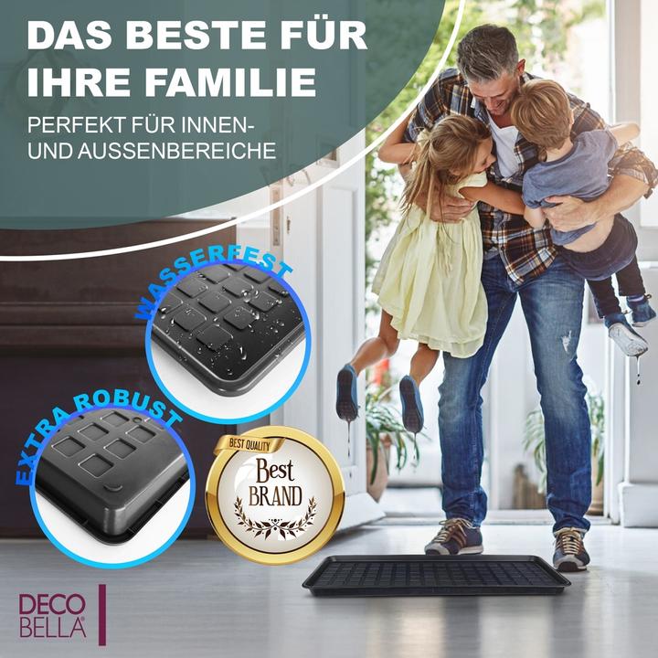 Produktbild DecoBella Schuhabtropfschale (71 x 35 x 3 cm)