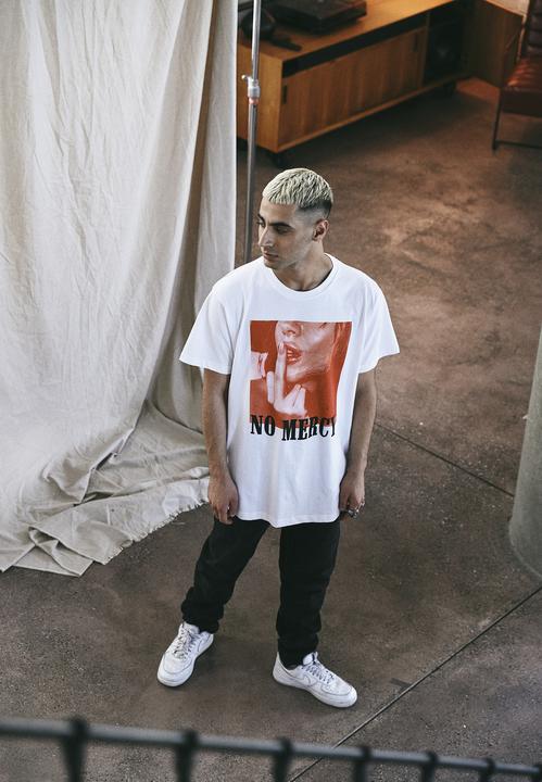 Actual product image Mister Tee No Mercy Tee (XS)
