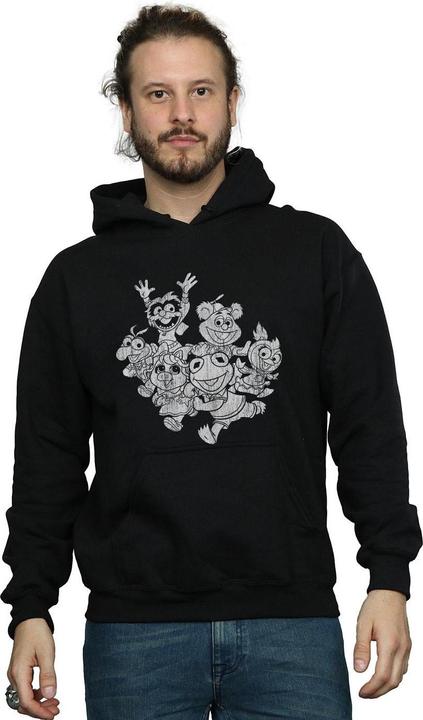 Produktbild Disney The Muppets Muppet Babies Mono Group Kapuzenpullover (3XL)