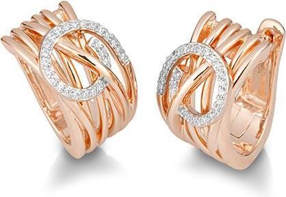 Breuning OHRSCHMUCK - BRILL. 0,25 Ct. H/si (750/18 K Gold)