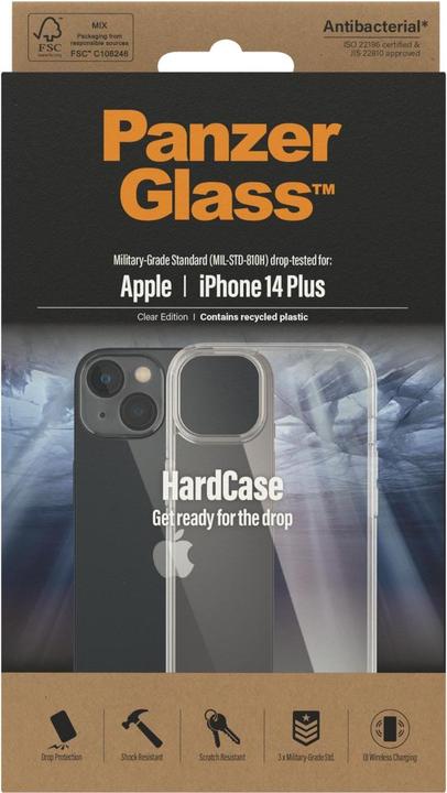 Produktbild PanzerGlass Back Cover Hard Case iPhone 14 Plus Transparent (Apple iPhone 14 Plus)