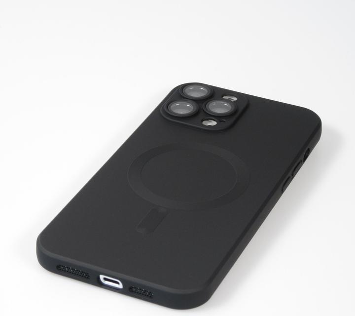 Produktbild PhoneLook Hülle Gummi weich mit Kameraschutzglas MagSafe (Apple iPhone 13 Pro Max)
