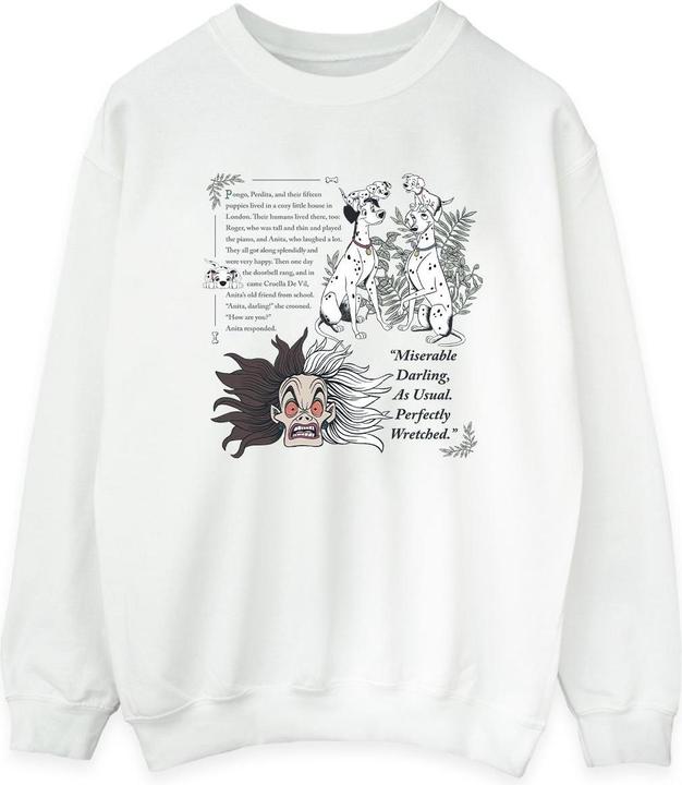 Disney 101 Dalmatians Miserable Darling Sweatshirt (XXL)