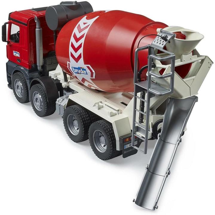 Actual product image Bruder MB Arocs concrete mixer truck