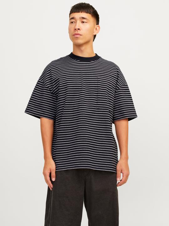 Immagine prodotto Jack & Jones Maglietta con scollo rotondo a righe (XS)