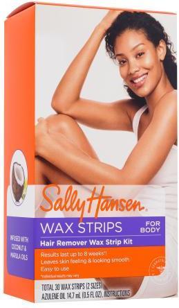 Image du produit Sally Hansen Wax Hair Remover Kit Wax Strip pour le corps (30 x)