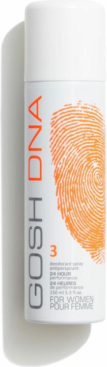 Gosh DNA 3 Deodorant Spray für Frauen 150 ml (Spray, 150 ml)