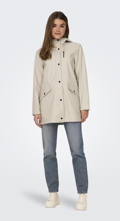 Produktbild Only Einfarbiger Regenjacke Regenmantel (M)