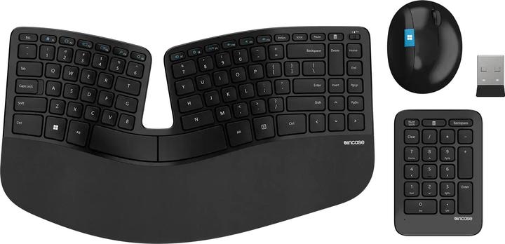 Productafbeelding Incase Sculpt Ergo Desktop De Layout (DE, Draadloze)