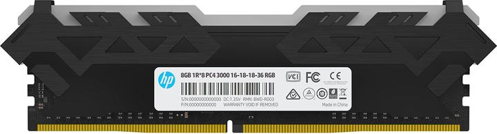 Actual product image HP 7EH82AA#ABB (1 x 8GB, 3000 MHz, DDR4-RAM, DIMM)