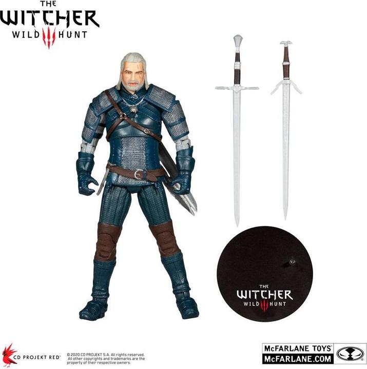 Actual product image McFarlane The Witcher AF : Gerald Of Rivia (Viper Armor Teal Dye)