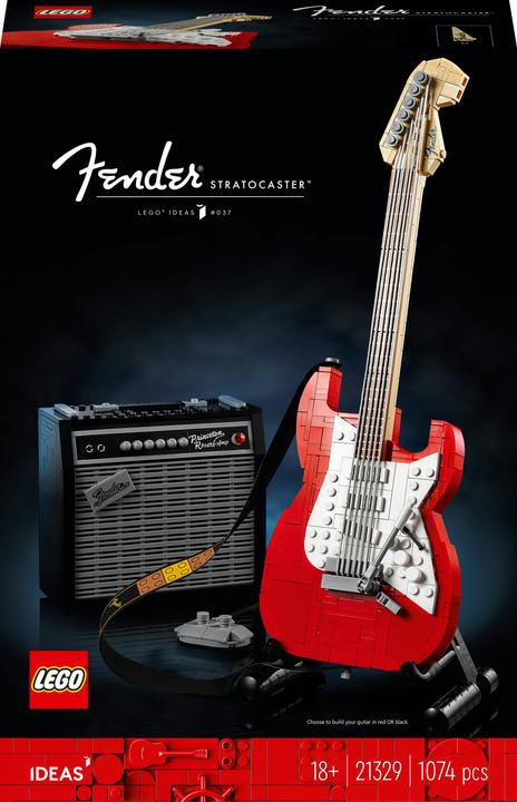 LEGO Fender Stratocaster (21329, LEGO Ideas, LEGO Seltene Sets)